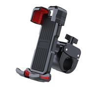 NLNPFGHVZY Phone Holder Bike Motorcycle Phone Mount Bike Holder For Bicycle Handlebar Motorcycle Phone Mount(Red)