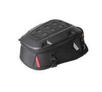 NLNPFGHVZY Rear Hump Tail Bag for Motorcycle Anti Slip Waterproof 8L to 14L Extend EVA Nylon Back Package Strap Strap Rearbag Rider Travel Motorbike Saddle Bags
