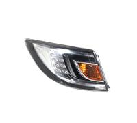 NLNPFGHVZY Rear Tail Light Assembly For Mazda 6 GH 2009 2010 2011 2012 Rear Bumper Brake Signal Lamp Auto LED Taillight Assembly GV8E-51-3F0 GV7K-51-3J0 Safety Warning(White- Outside left)