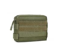 NLNPFGHVZY Universal Motorcycle Bag Tactical Travel Saddlebags Tool Storage Pouch Medical First Aid Pocket Saddle Motorbike Saddle Bags(Green)