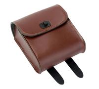 NLNPFGHVZY Universal Motorcycle Bicycle Waterproof Saddlebag Side Rear Travel Luggage Handlebar Tool Phone Wallet Motorbike Saddle Bags(Brown)