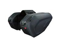NLNPFGHVZY Universal Motorcycle Waterproof Racing Race Helmet Travel Bags Suitcase Saddlebags Back Seat Bag Motorbike Saddle Bags(Oxford and Plastic)
