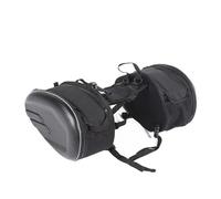 NLNPFGHVZY Universal Motorcycle Waterproof Racing Race Helmet Travel Bags Suitcase Saddlebags Back Seat Bag Motorbike Saddle Bags(Pu and Plastic)