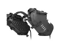 NLNPFGHVZY Waterproof 18L/28L/48L Large Capacity 2 Pcs Universal Fit Motorcycle Pannier Bag Saddle Side Motorbike Saddle Bags(Black-18L(9L-2 pcs))