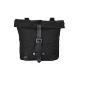NLNPFGHVZY Waterproof Motorcycle Backpack Vintage Saddlebags Canva Motorbike Side Large Capacity Retro Saddle Motorbike Saddle Bags(Black)