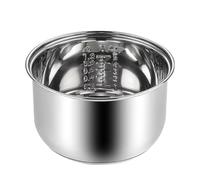 NLOWD Compatible for Zojirushi NS-TSC10 Multi-Cooker Replacement Inner Po (5.5cups) 304 Stainless Steel Rice Cooker Inner Bowl