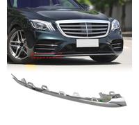 NLQR Right Front Bumper Lip Trim Molding Chrome Compatible with Mercedes-Benz W222 S-Class S 350/450/560 2018 2019 2020 Replace A2228857800