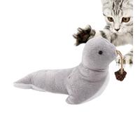 Nlrlo Cute Cat Toy, Cat Toy Plush, Vista Printed Matabi Portable Plush Toy, Crinkle Sound Cat Teething Toy, Squeaky Cat Toy, Pet Chew Toy for Indoor Cat Kitten