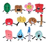 NlsqUK 12 Pcs Bfdi Set, Battle for Dream Island Gifts, Soft Bfdi