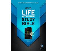 NLT Boys Life Application Study Bible, TuTone: New Living Translation, Neon & Black Edition