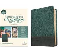 NLT Chronological Life Application Study Bible, Second Edition (Leatherlike, Slate Blue Leaf): New Living Translation, Chronological Life Application ... Archaeological, Cultural Background
