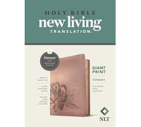 NLT Compact Giant Print Bible, Filament Enabled Edition (Red Letter, Leatherlike, Rose Metallic Peony): New Living Translation, Rose Metallic Peony, Leatherlike, Giant Print, Red Letter