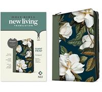 NLT Compact Giant Print Zipper Bible, Filament-Enabled Edition, Zipper (Red Letter, Leatherlike, Magnolia Sage Green): New Living Translation, ... Leatherlike, Zipper, Giant Print, Filament