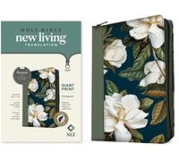 NLT Compact Giant Print Zipper Bible, Filament-Enabled Edition, Zipper (Red Letter, Leatherlike, Magnolia Sage Green, Indexed): New Living ... Sage Green, Leatherlike, Zipper, Giant Print