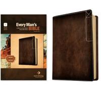 NLT Every Man s Bible, Filament Enabled, Deluxe Explorer Edition (LeatherLike, Brown, Red Letter)