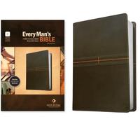 NLT Every Man s Bible, Filament Enabled (LeatherLike, East West Grey, Red Letter)