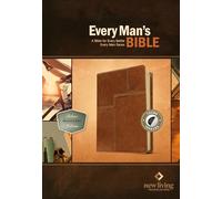 NLT Every Man's Bible, Deluxe Messenger Edition: New Living Translation, Deluxe Messenger Edition