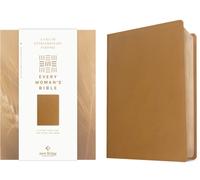 NLT Every Woman's Bible, Filament Enabled (Genuine Leather, Camel, Red Letter)