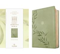 NLT Every Woman's Bible, Filament Enabled (LeatherLike, Olive Branch Green, Red Letter)