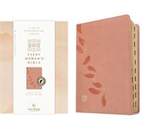 NLT Every Woman's Bible, Filament Enabled (LeatherLike, Pink Petals, Indexed, Red Letter)