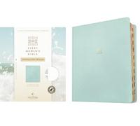 NLT Every Woman's Bible, Journaling Edition, Filament Enabled (LeatherLike, Seafoam Blue, Indexed, Red Letter)