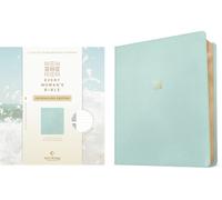 NLT Every Woman's Bible, Journaling Edition, Filament Enabled (LeatherLike, Seafoam Blue, Red Letter)