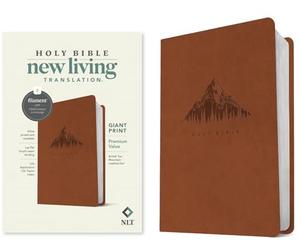 NLT Giant Print Premium Value Bible, Filament-Enabled: New Living Translation, British Tan Mountain, Giant Print Premium Value, Filament-enabled ... Premium Value, Filament-Enabled Edition