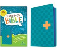 NLT Hands-On Bible, Third Edition (Leatherlike, Blue Check Cross): Nlt Hands-on Bible - Leatherlike, Blue Check Cross: New Living Translation, Blue Check Cross, Leatherlike