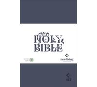 NLT Holy Bible, Navy Blue Flexiback, Leather-Feel, Debossed Detailing, British Text, NLT New Living Translation, Flexiback, Standard size