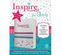 NLT Inspire Bible for Girls: New Living Translation, Coloring & Creative Journaling