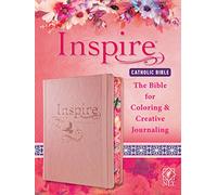 NLT Inspire Catholic Bible: The Bible for Coloring & Creative Journaling