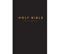 NLT Large Print Pew Bible, Black