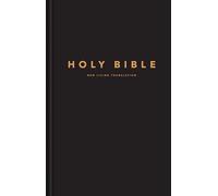 NLT Large Print Pew Bible, Black: New Living Translation, Black, Pew, Large Print