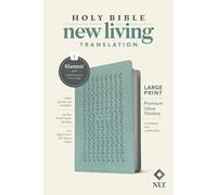 NLT Large Print Premium Value Thinline Bible, Filament Enabled Edition (Leatherlike, Eucalyptus Teal): New Living Translation, Eucalyptus Teal, ... ... Thinline Bible, Filament Enabled Edition