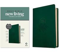 NLT Large Print Thinline Reference Bible, Filament Edition: New Living Translation, Evergreen Mountain, Leatherlike, Thinline Reference, Filament Enabled