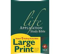 NLT Life Application Study Bible Large Print