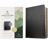 NLT Life Application Study Bible, Third Edition, Black by Tyndale Leather Book
