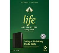 NLT Life Application Study Bible, Third Edition, Black: New Living Translation, Black & Onyx Leatherlike, Red Letter