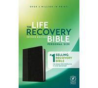 NLT Life Recovery Bible, Second Edition Personal Size, Black