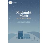 NLT Midnight Mom Devotional Bible (Softcover, Red Letter, Filament Enabled)