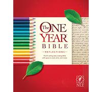 NLT One Year Bible Reflections (One Year Bible Reflections: Full Size): New Living Translation