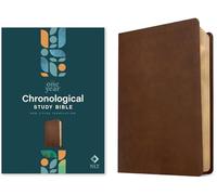 NLT One Year Chronological Study Bible (Leatherlike, Rustic