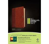 NLT Parallel Study Bible Tutone Brown/Tan by Tyndale - 9781414339269