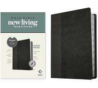 NLT Personal Size Giant Print Bible, Filament Edition, Black: NLT, Black/Onyx, Leatherlike, Filament Enabled Edition Red Letter, Personal Size Giant Print Bible