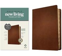 NLT Personal Size Giant Print Bible, Filament Edition, Brown: NLT, Brown, Genuine Leather, Filament Enabled, Personal Size Giant Print