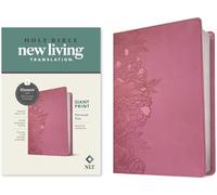 NLT Personal Size Giant Print Bible, Filament Edition, Pink: New Living Translation, Peony Pink, Leatherlike, Personal Size, Giant Print
