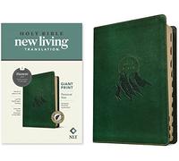 NLT Personal Size Giant Print Bible, Filament Enabled Edition (Leatherlike, Evergreen Mountain, Indexed)