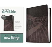 NLT Premium Gift Bible, Filament Enabled, Brown: New Living Translation, Starlight Path Brown, Leatherlike, Premium Gift, Filament Enabled, Red Letter With Ribbon Marker