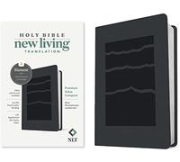 NLT Premium Value Compact Bible, Filament Enabled Edition (Leatherlike, Black Mountainscape), (Text Size: 6 Point, Note Size: 5 Point)