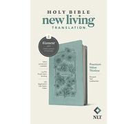 NLT Premium Value Thinline Bible, Filament Enabled Edition (Leatherlike, Bouquet Teal): New Living Translation, Bouquet Teal, Leatherlike, Premium Value Thinline Bible, Filament Enabled Edition